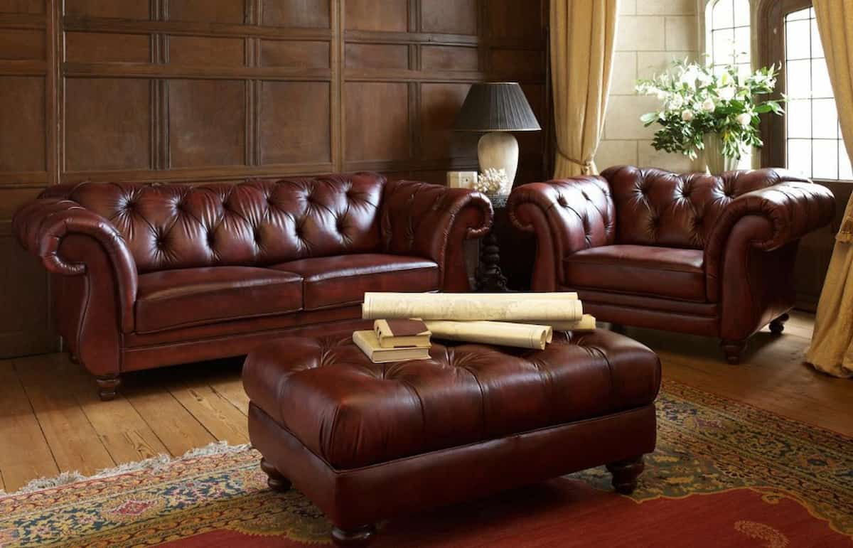  Sofa Leather; Combined Bi-cast Nubuck Raised Grain Split Pure Leather 
