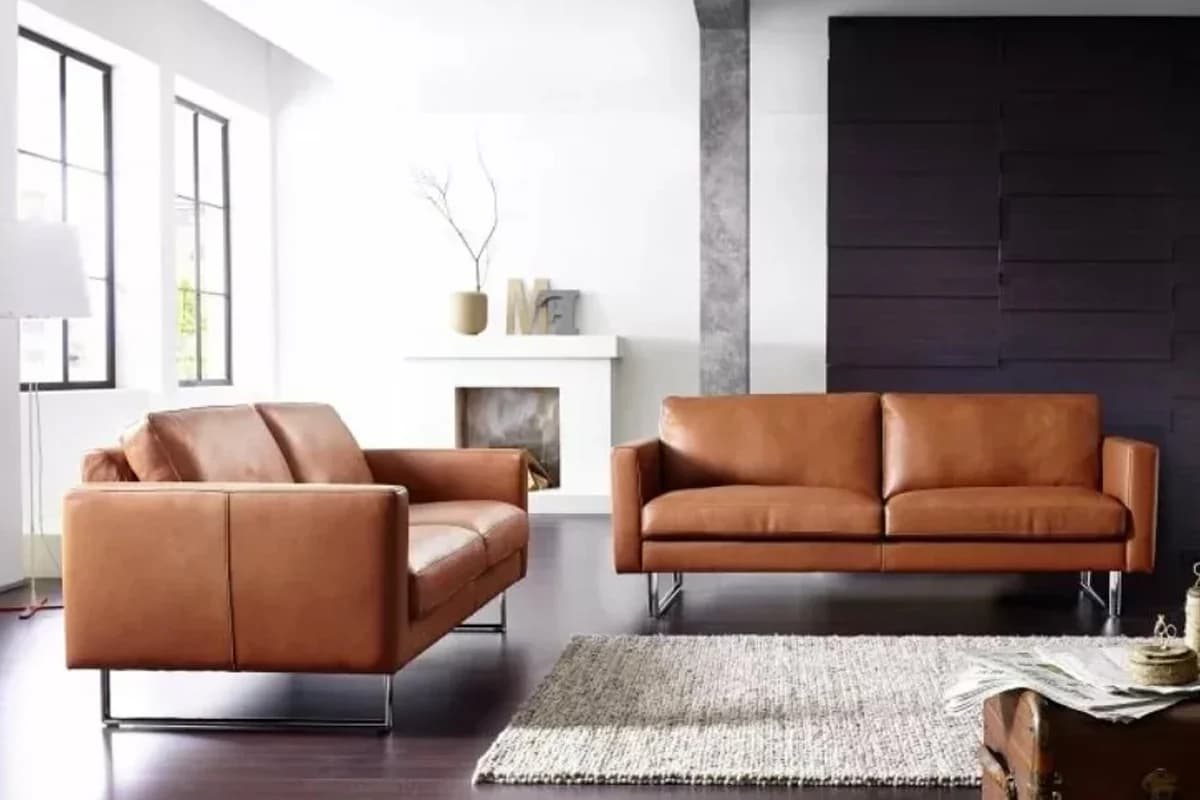  Leather Sofa (Full Grain) Resistance Long Lasting 