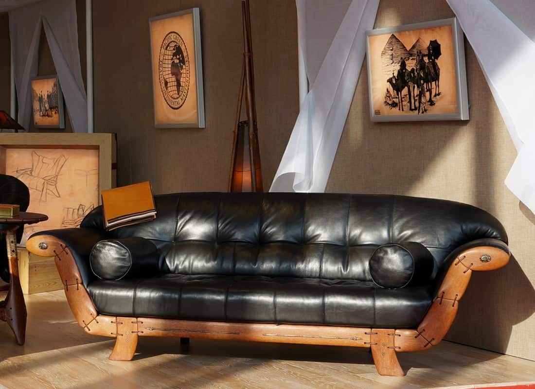  Sofa Leather Fabric Price 